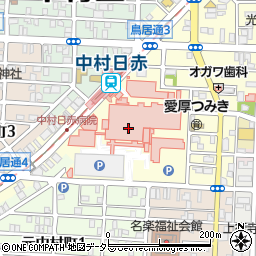 ミニストップ名古屋第一赤十字病院店周辺の地図