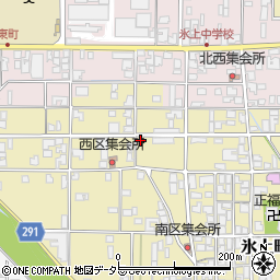 兵庫県丹波市氷上町西中387周辺の地図