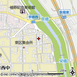 兵庫県丹波市氷上町西中58周辺の地図