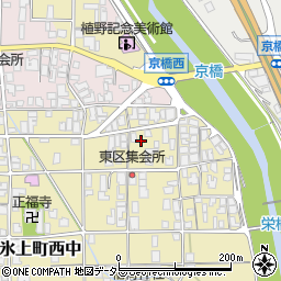 兵庫県丹波市氷上町西中52周辺の地図