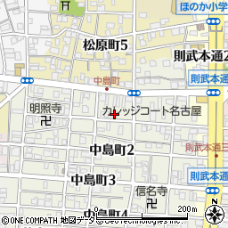 愛知県名古屋市中村区中島町1丁目70周辺の地図
