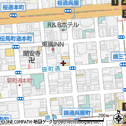 ソウルパンチ Soul Punch 錦周辺の地図