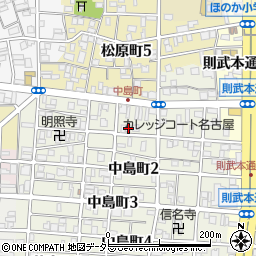 愛知県名古屋市中村区中島町1丁目69周辺の地図