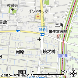 セブンイレブン七宝町桂店周辺の地図
