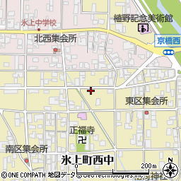兵庫県丹波市氷上町西中15周辺の地図