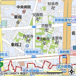 寿光寺周辺の地図