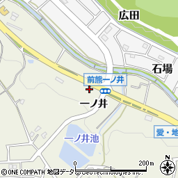 愛知県長久手市前熊一ノ井17周辺の地図
