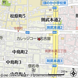 愛知県名古屋市中村区中島町1丁目78周辺の地図