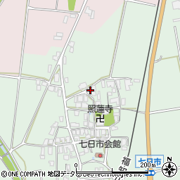 兵庫県丹波市春日町七日市278周辺の地図