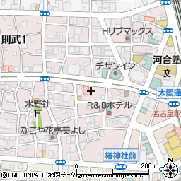 愛知県名古屋市中村区則武2丁目9周辺の地図