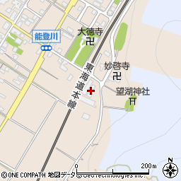安土産業能登川倉庫周辺の地図