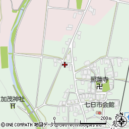 兵庫県丹波市春日町七日市374周辺の地図