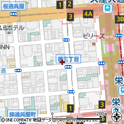 リス株式会社　名古屋支社周辺の地図