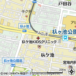 小樽食堂長久手店周辺の地図