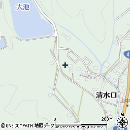 愛知県豊田市西中山町十七屋周辺の地図