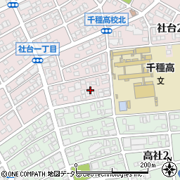 愛知県名古屋市名東区社台1丁目305周辺の地図
