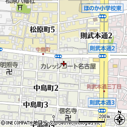 愛知県名古屋市中村区中島町1丁目28周辺の地図