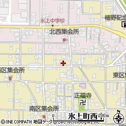 兵庫県丹波市氷上町西中2周辺の地図