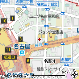 ポピンズナニーサービス名古屋周辺の地図