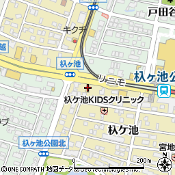 メガネ赤札堂名古屋インター店周辺の地図