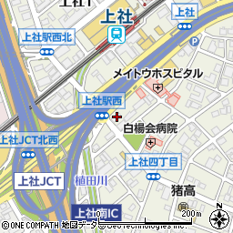 愛知県名古屋市名東区上社4丁目167周辺の地図