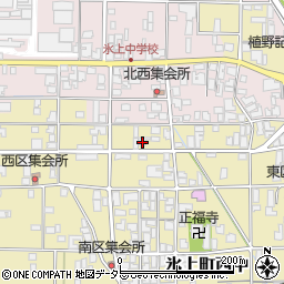 兵庫県丹波市氷上町西中1周辺の地図