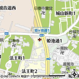 いき魚亭名古屋千種店周辺の地図