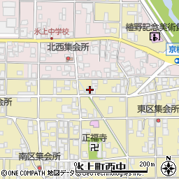 兵庫県丹波市氷上町西中13周辺の地図