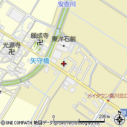 株式会社東洋石創　物流センター周辺の地図