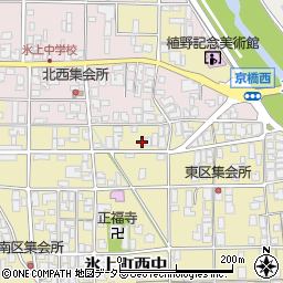 兵庫県丹波市氷上町西中17周辺の地図