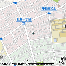 愛知県名古屋市名東区社台1丁目291周辺の地図
