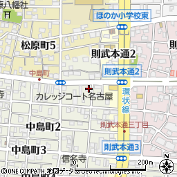 愛知県名古屋市中村区中島町1丁目22周辺の地図