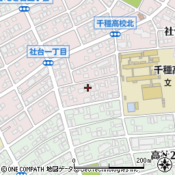 愛知県名古屋市名東区社台1丁目299周辺の地図
