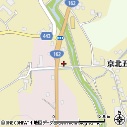 京都府京都市右京区京北五本松町セバト口周辺の地図