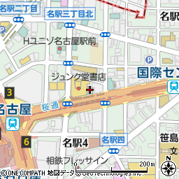 ソウル家　名駅店周辺の地図