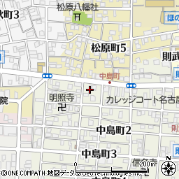 愛知県名古屋市中村区中島町1丁目41周辺の地図