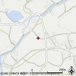 岡山県津山市加茂町公郷737-1周辺の地図