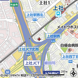 愛知県名古屋市名東区上社1丁目1205周辺の地図