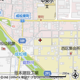 兵庫県丹波市氷上町西中351周辺の地図