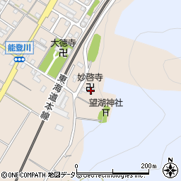 妙啓寺周辺の地図