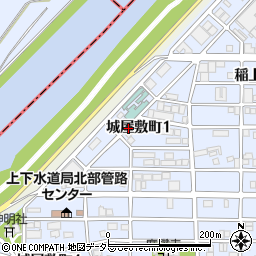 〒453-0058 愛知県名古屋市中村区城屋敷町の地図