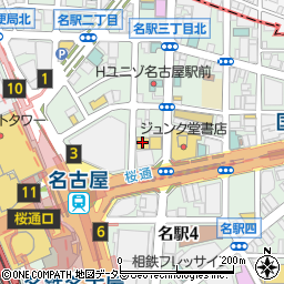 名駅永田ビル周辺の地図