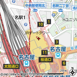 鉄板焼 天 名古屋店周辺の地図