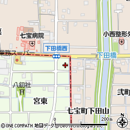 ファミリーマート津島神守店周辺の地図
