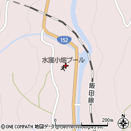 静岡県浜松市天竜区水窪町奥領家5396周辺の地図