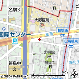 チケットセンター　名駅本店周辺の地図