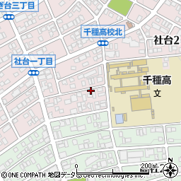 愛知県名古屋市名東区社台1丁目307周辺の地図