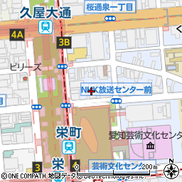 株式会社大林組　名古屋支店周辺の地図