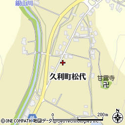 島根県大田市久利町松代138周辺の地図