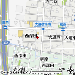 中京銀行大治中央支店周辺の地図